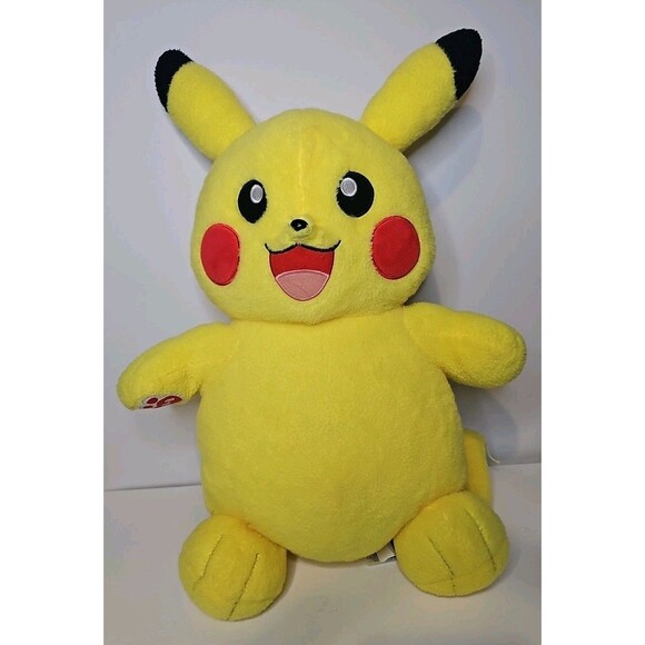Pokemon Pikachu Build A Bear Plush Stuffed Toy 18"